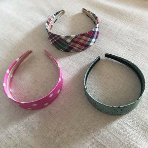 Set of 3 J. Crew Headbands